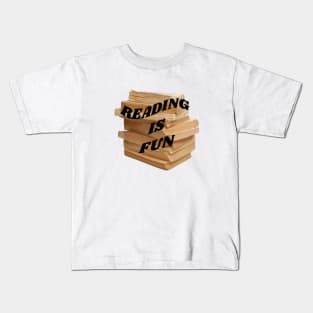 Reading is fun Kids T-Shirt